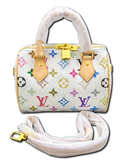 Bling LV Murakami Speedy 20’ Bag (PRE-ORDER) ★ ★ ★